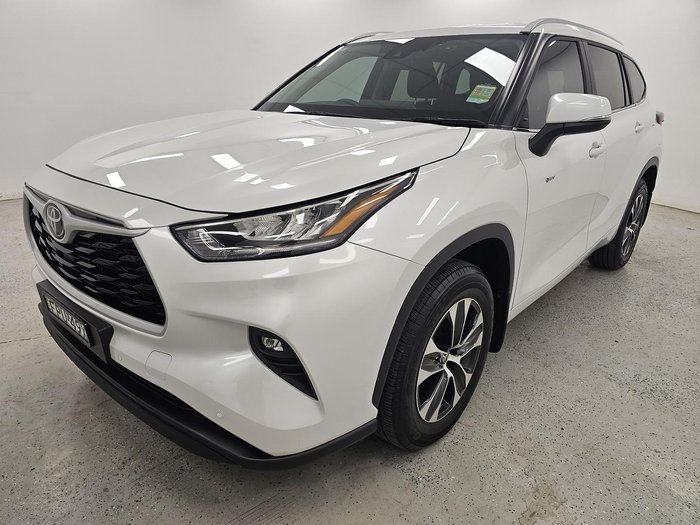 2025 Toyota Kluger GXL AXUH78R 4X4 On Demand Frosted White
