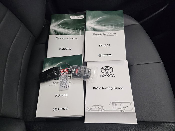 2025 Toyota Kluger GXL AXUH78R 4X4 On Demand Frosted White