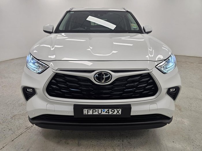2025 Toyota Kluger GXL AXUH78R 4X4 On Demand Frosted White