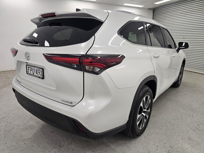 2025 Toyota Kluger GXL AXUH78R 4X4 On Demand Frosted White