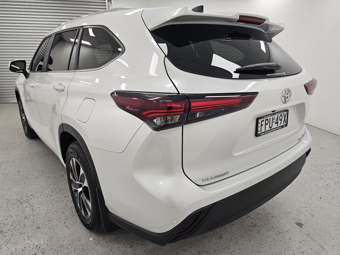 2025 Toyota Kluger GXL AXUH78R 4X4 On Demand Frosted White