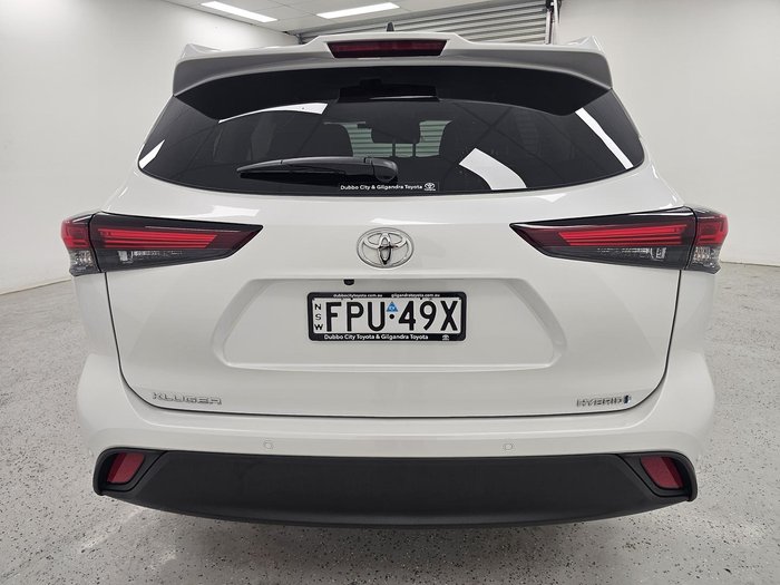 2025 Toyota Kluger GXL AXUH78R 4X4 On Demand Frosted White