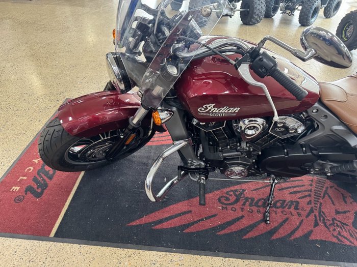 2018 Indian SCOUT BOBBER RED MAROON