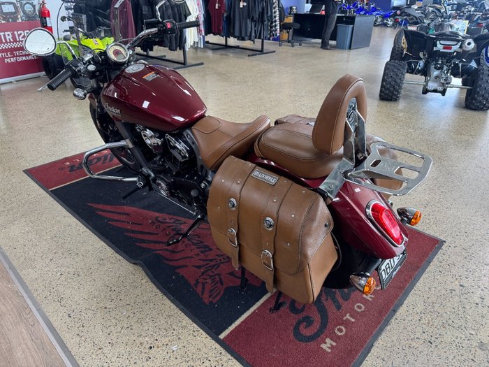 2018 Indian SCOUT BOBBER RED MAROON