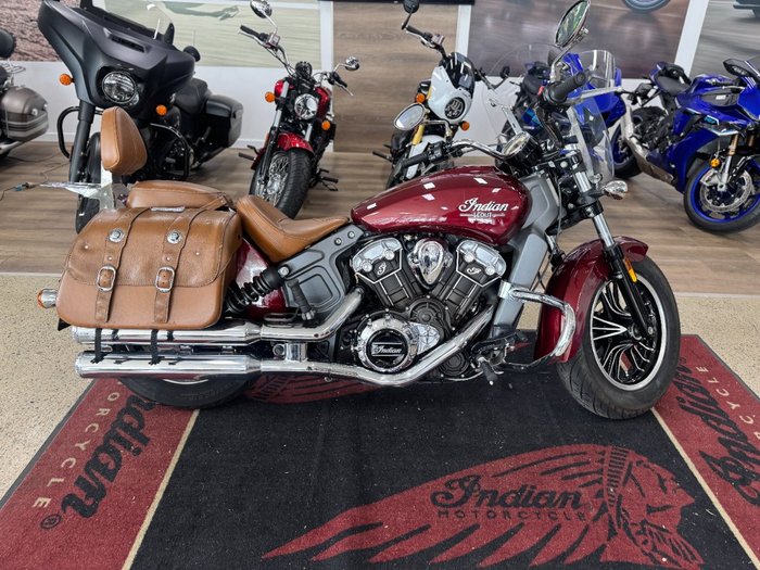 2018 Indian SCOUT BOBBER RED MAROON