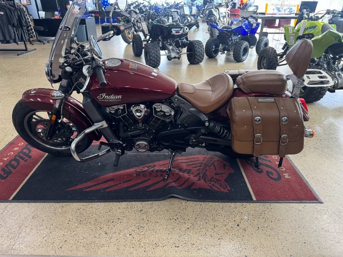 2018 Indian SCOUT BOBBER RED MAROON