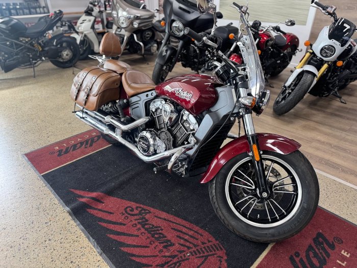 2018 Indian SCOUT BOBBER RED MAROON