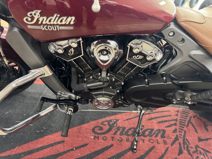 2018 Indian SCOUT BOBBER RED MAROON