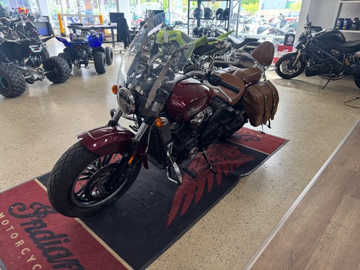 2018 Indian SCOUT BOBBER RED MAROON