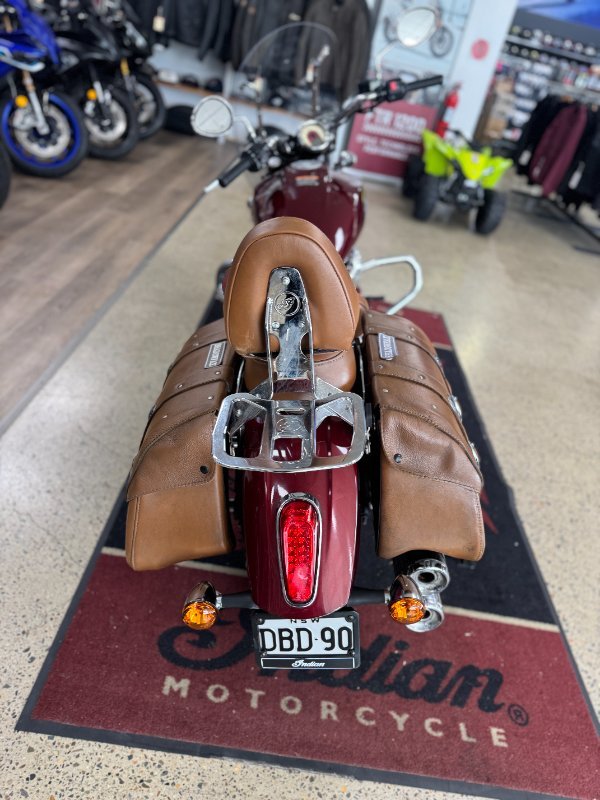 2018 Indian SCOUT BOBBER RED MAROON