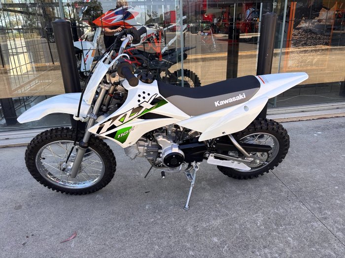 2026 Kawasaki 2026 Kawasaki 110CC KLX110CTFNN WHITE