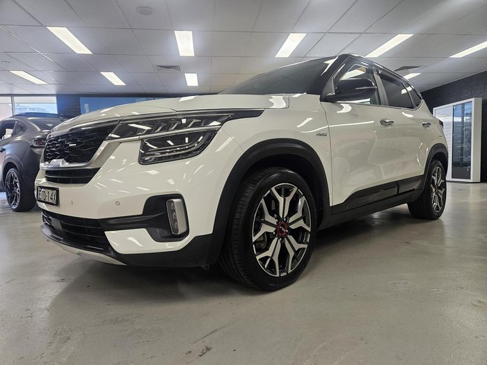 2021 Kia Seltos GT-Line SP2 MY22 AWD Clear White
