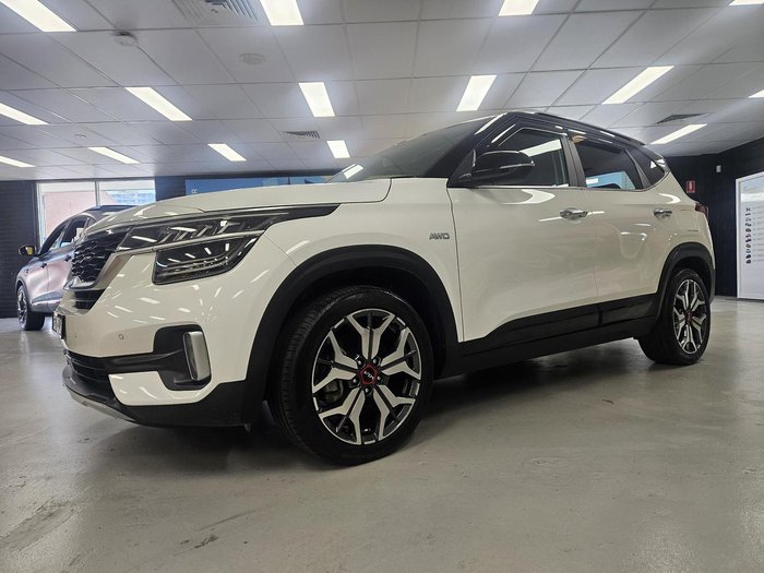 2021 Kia Seltos GT-Line SP2 MY22 AWD Clear White