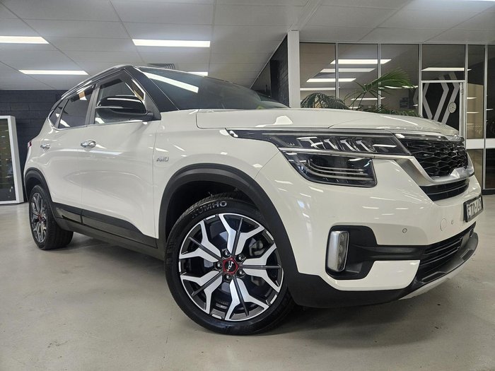 2021 Kia Seltos GT-Line SP2 MY22 AWD Clear White
