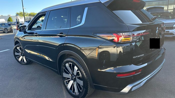 2025 Mitsubishi Outlander Exceed Tourer ZM MY25 AWD Black Diamond with Sterling Silver Roof