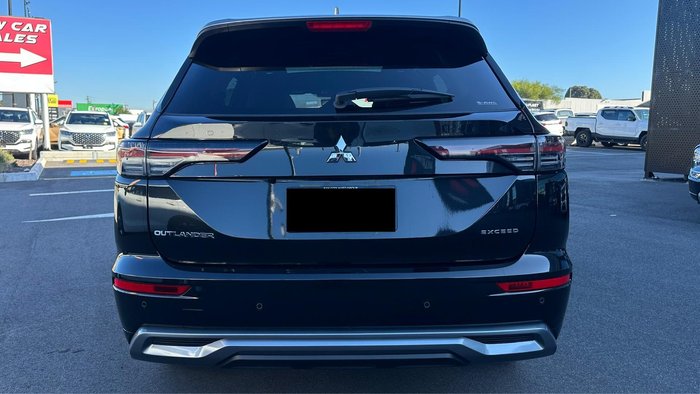 2025 Mitsubishi Outlander Exceed Tourer ZM MY25 AWD Black Diamond with Sterling Silver Roof