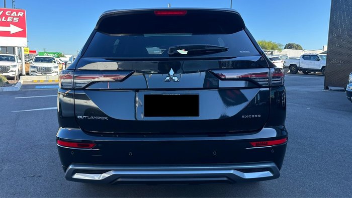 2025 Mitsubishi Outlander Exceed Tourer ZM MY25 AWD Black Diamond with Sterling Silver Roof