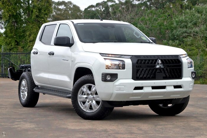 2025 Mitsubishi Triton GLX+ MV MY25 4X4 Dual Range White