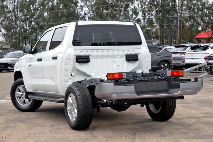 2025 Mitsubishi Triton GLX+ MV MY25 4X4 Dual Range White