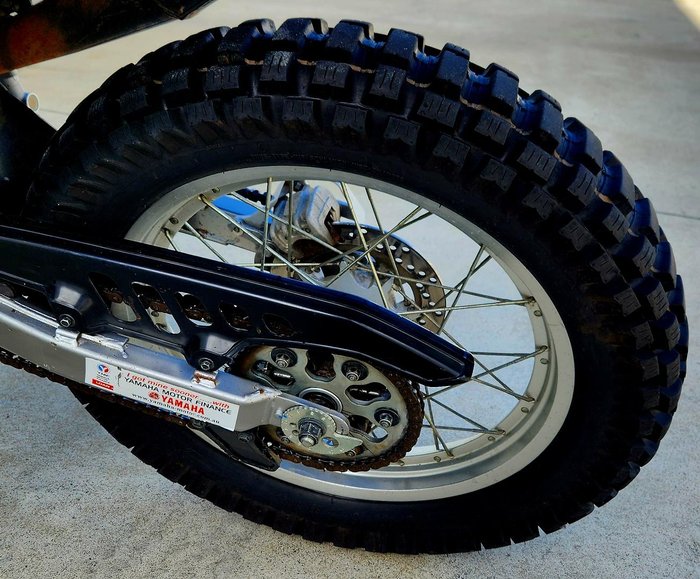 2012 Yamaha XT250 XT White