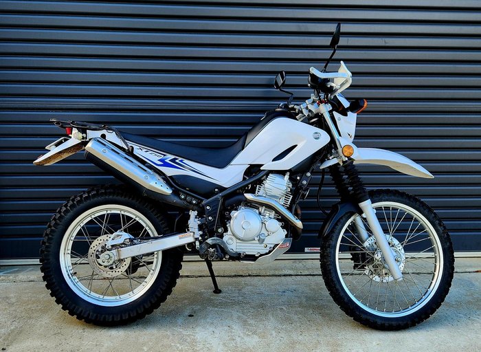 2012 Yamaha XT250 XT White