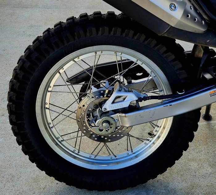 2012 Yamaha XT250 XT White