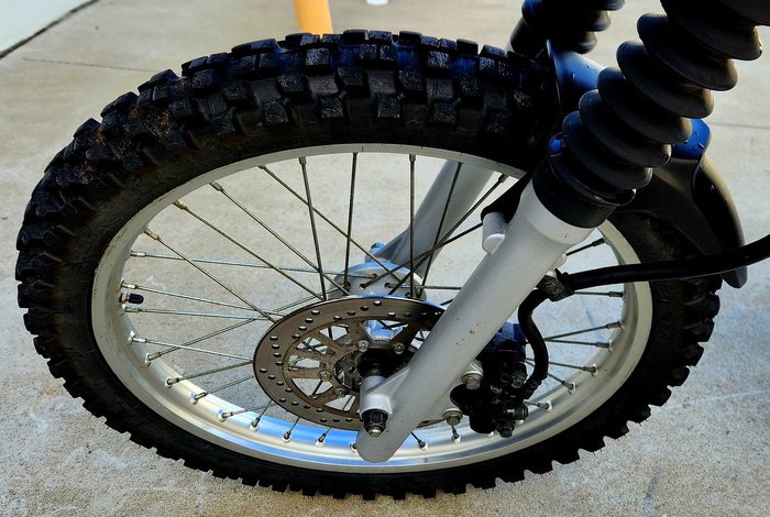 2012 Yamaha XT250 XT White