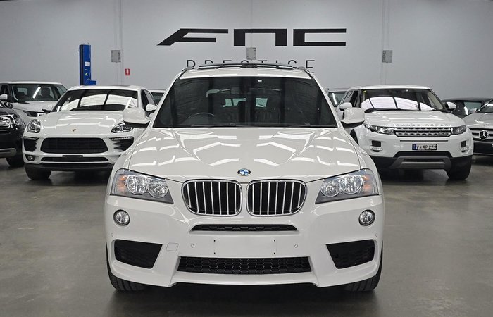 2011 BMW X3 xDrive30d F25 4X4 Constant Alpine White