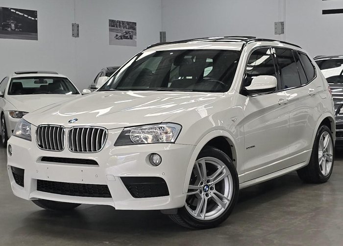 2011 BMW X3 xDrive30d F25 4X4 Constant Alpine White