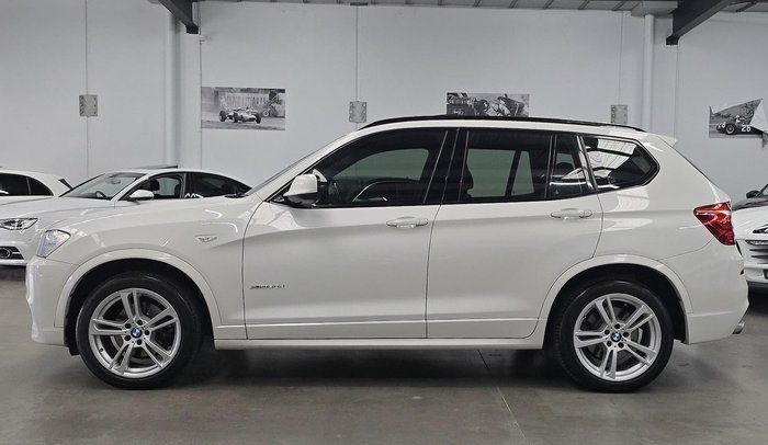 2011 BMW X3 xDrive30d F25 4X4 Constant Alpine White