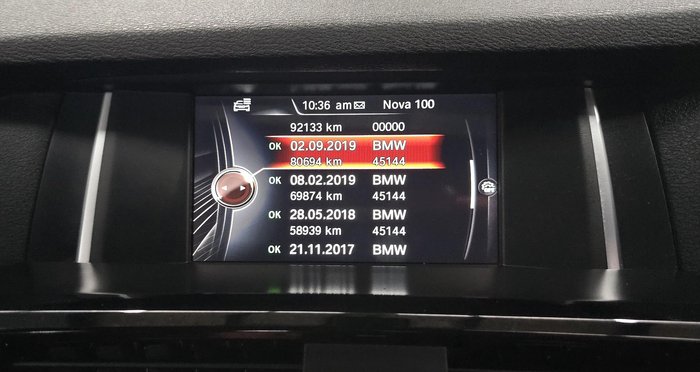 2014 BMW X3 xDrive20d F25 LCI 4X4 Constant Black Sapphire