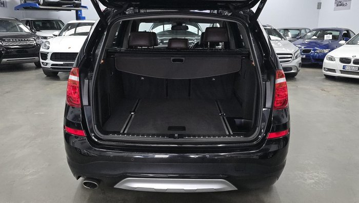 2014 BMW X3 xDrive20d F25 LCI 4X4 Constant Black Sapphire