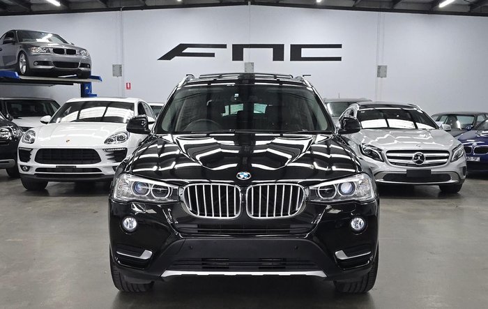 2014 BMW X3 xDrive20d F25 LCI 4X4 Constant Black Sapphire