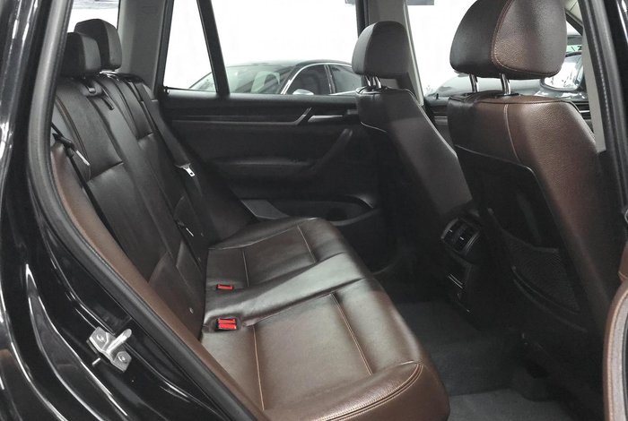 2014 BMW X3 xDrive20d F25 LCI 4X4 Constant Black Sapphire