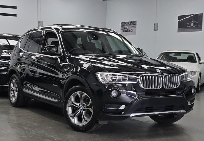 2014 BMW X3 xDrive20d F25 LCI 4X4 Constant Black Sapphire