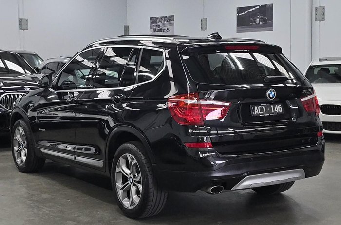 2014 BMW X3 xDrive20d F25 LCI 4X4 Constant Black Sapphire