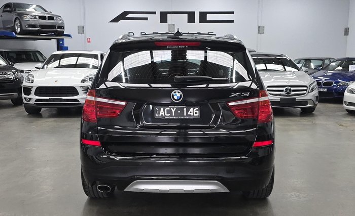 2014 BMW X3 xDrive20d F25 LCI 4X4 Constant Black Sapphire