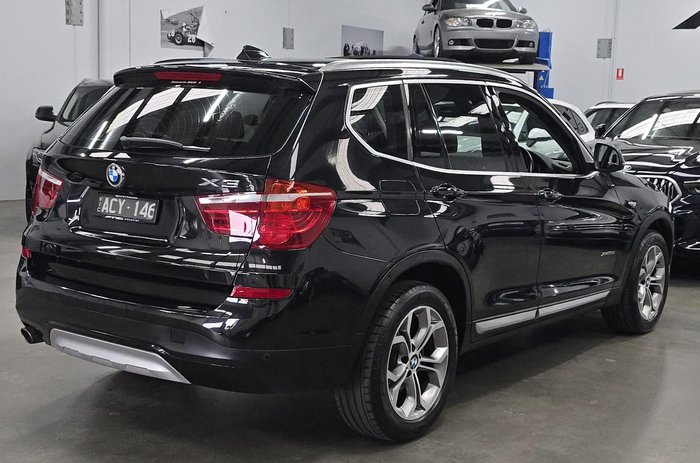 2014 BMW X3 xDrive20d F25 LCI 4X4 Constant Black Sapphire