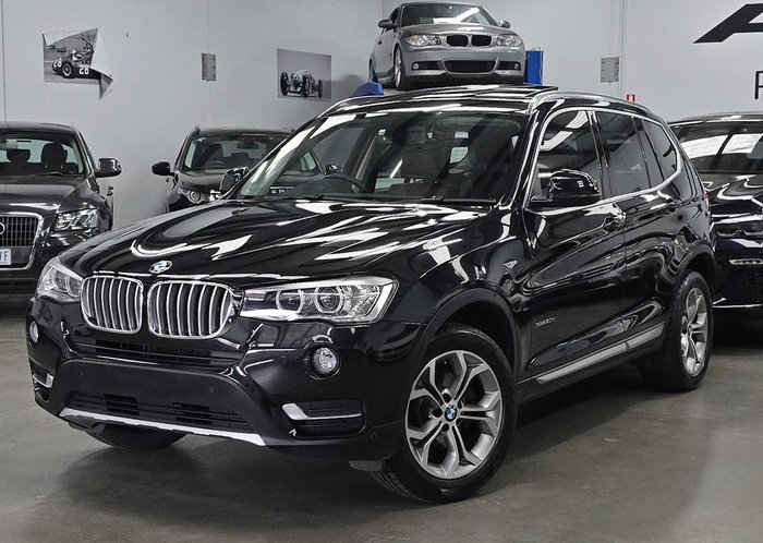 2014 BMW X3 xDrive20d F25 LCI 4X4 Constant Black Sapphire
