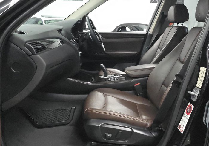 2014 BMW X3 xDrive20d F25 LCI 4X4 Constant Black Sapphire