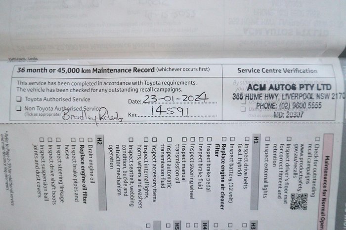 2020 Toyota Corolla Ascent Sport Hybrid