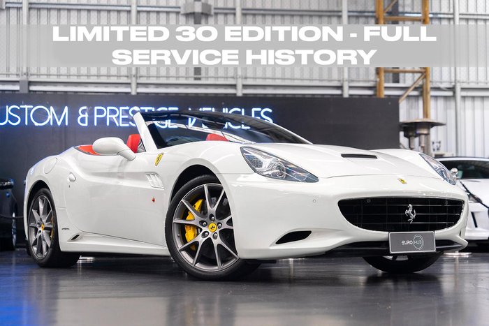 2012 Ferrari California 30 F149 White