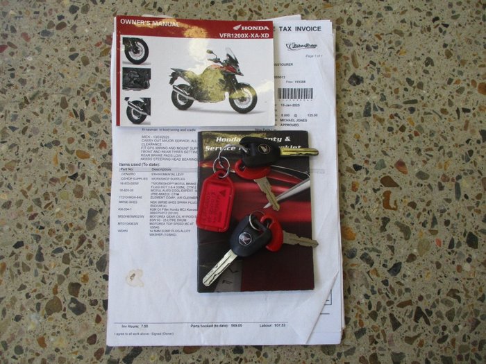 2016 Honda VFR1200X RED