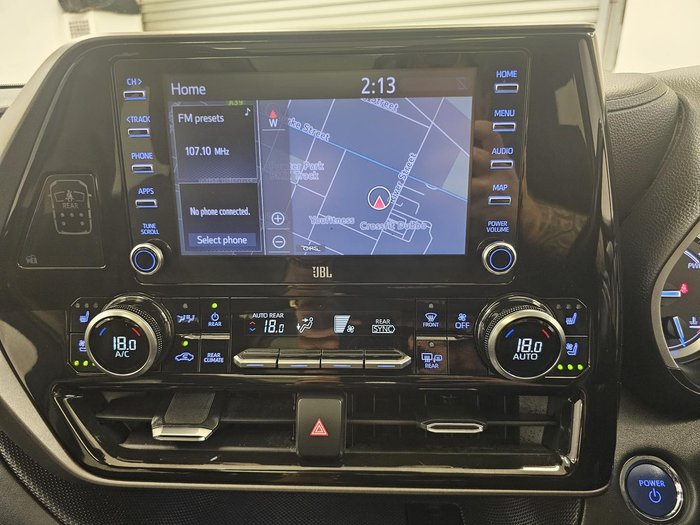 2022 Toyota Kluger Grande AXUH78R 4X4 On Demand Silver Storm