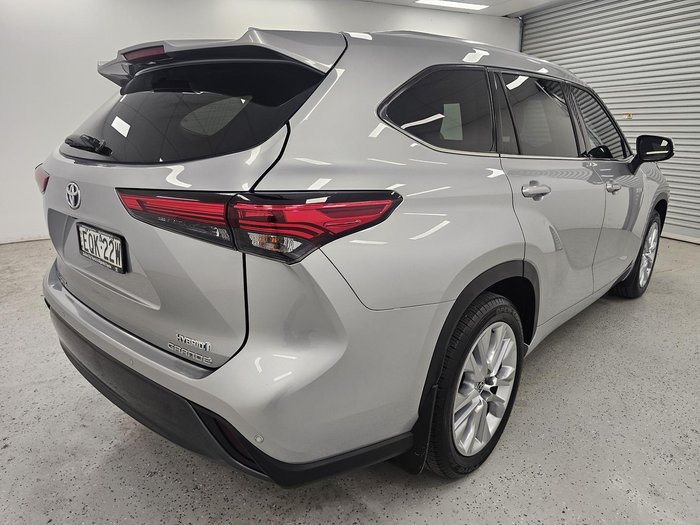 2022 Toyota Kluger Grande AXUH78R 4X4 On Demand Silver Storm