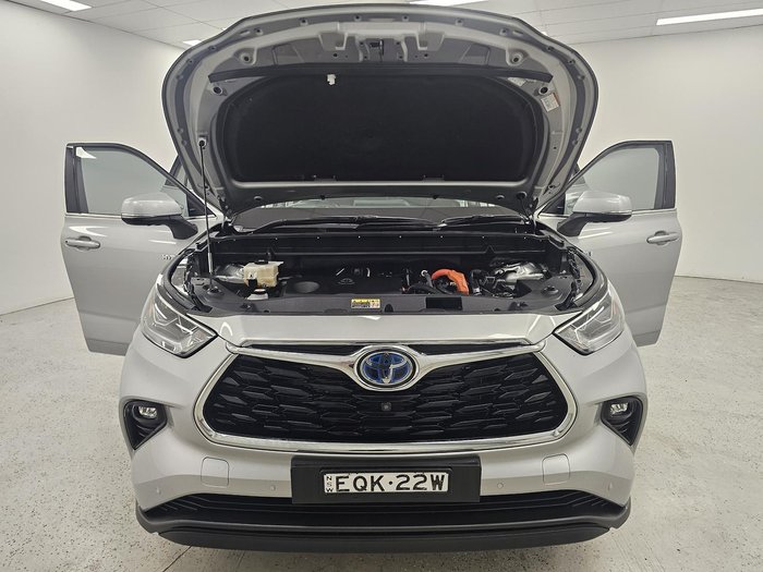 2022 Toyota Kluger Grande AXUH78R 4X4 On Demand Silver Storm