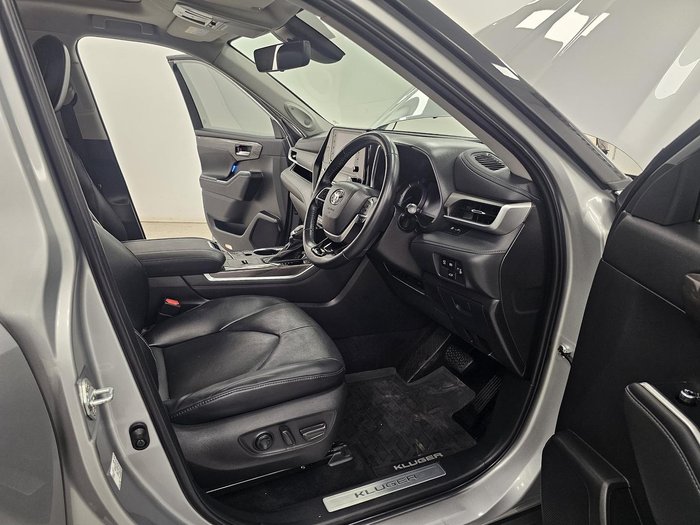 2022 Toyota Kluger Grande AXUH78R 4X4 On Demand Silver Storm