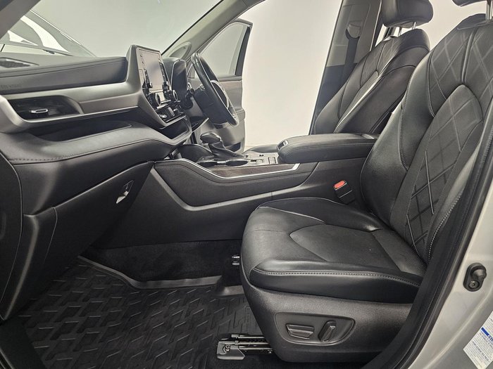 2022 Toyota Kluger Grande AXUH78R 4X4 On Demand Silver Storm