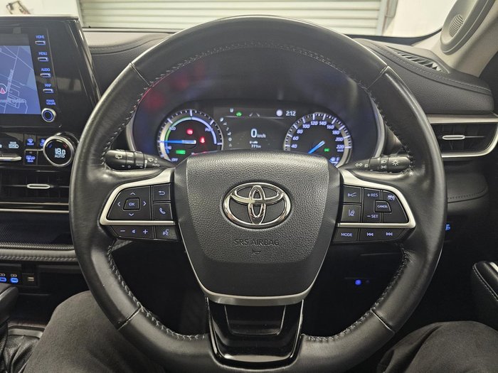 2022 Toyota Kluger Grande AXUH78R 4X4 On Demand Silver Storm