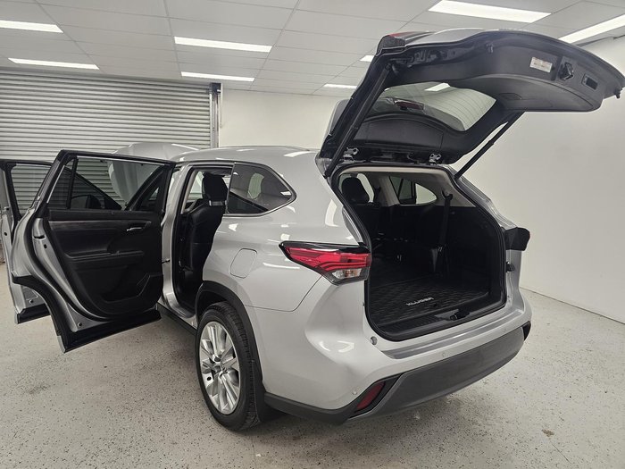 2022 Toyota Kluger Grande AXUH78R 4X4 On Demand Silver Storm